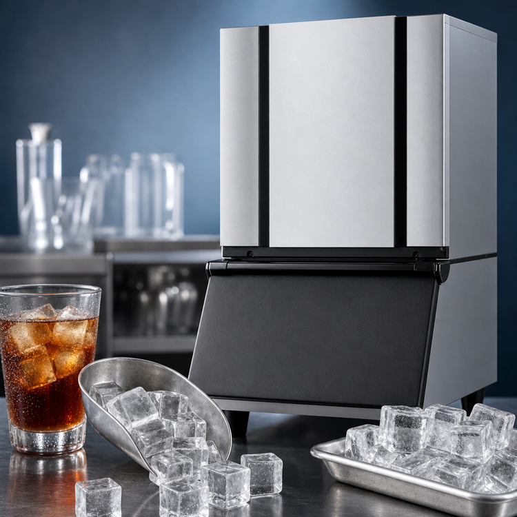 Product image #4 for Ice-O-Matic Elevation Series Full Cube Self-Contained Water-Cooled Modular Cube Ice Maker, 22.25 Inch, R290