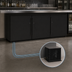 Thumbnail image #4 for Perlick BBRLP96 Low-Height 4-Door Remote Back Bar Refrigerator, 96-Inch Wide, Black Exterior, Stainless Steel Top