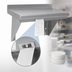 Thumbnail image #3 for Advance Tabco Wall-Mounted Stainless Steel Shelf with Check Minder, 36 Inch W x 12 Inch D