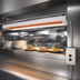 Thumbnail image #3 for Nemco 36-Inch Single Remote-Controlled Infrared Strip Heater with Lights, 208V