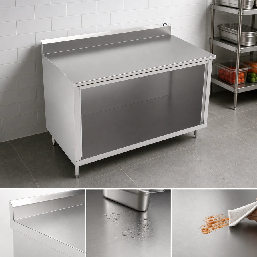 14-Gauge 300 Series Stainless Steel Top
