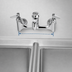 Thumbnail image #3 for T&S Brass Wall-Mount Service Sink Faucet with Vacuum Breaker Nozzle and Pail Hook, 8-Inch Centers