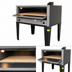 Thumbnail image #3 for Peerless CW51P Single-Deck Gas Pizza Oven with 42 x 32 Inch Stone Deck, 50-Inch Wide Footprint