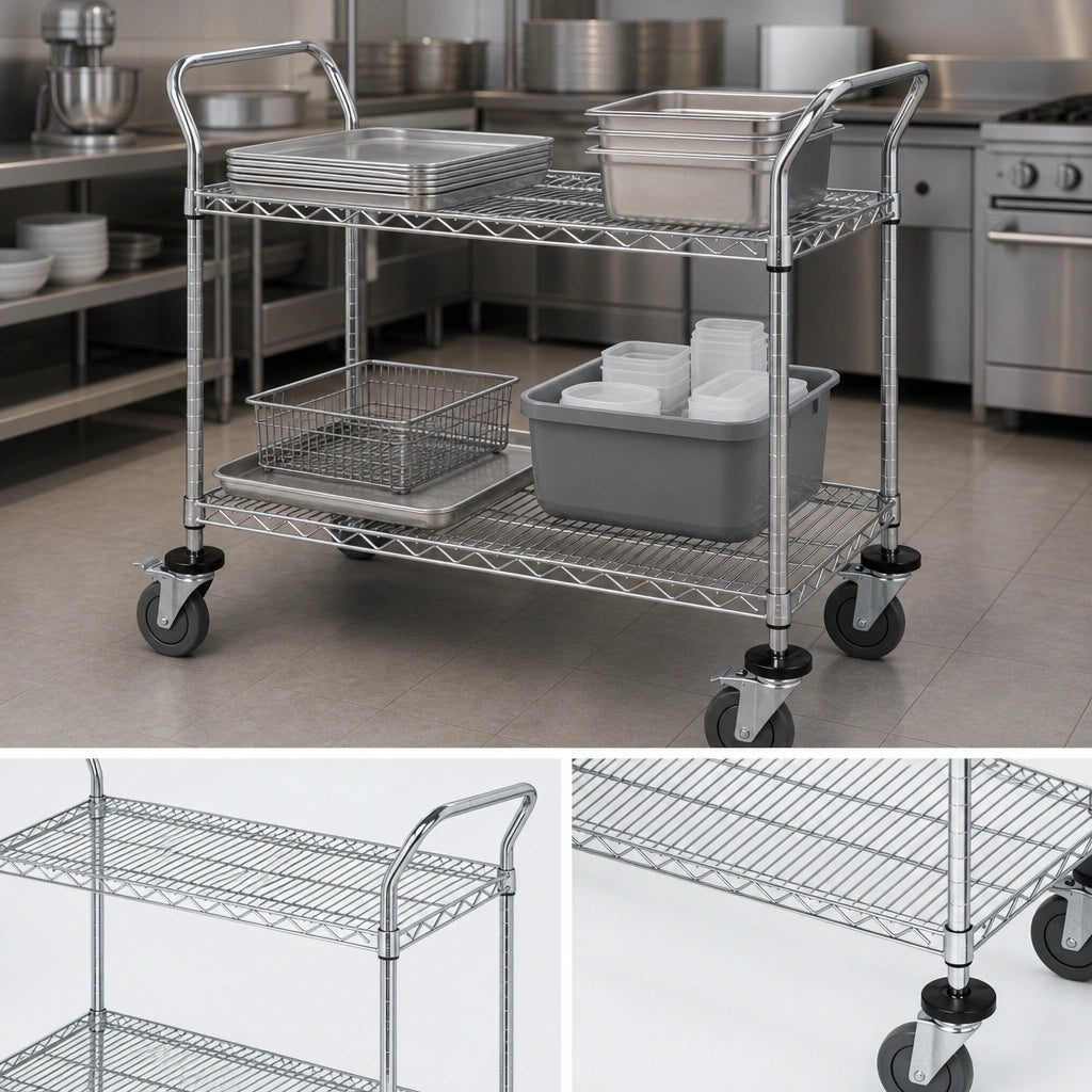 Two Wire Shelves