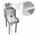 Thumbnail image #3 for CHOICE Freestanding Underbar Blender Station with Sink and Backsplash, 14-Inch x 29-Inch