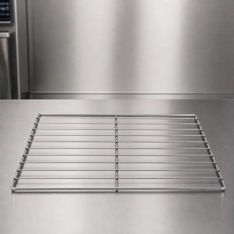 Product image #4 for Alto-Shaam Stainless Steel Flat Wire Pass-Thru Shelf
