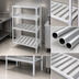 Thumbnail image #3 for Channel 36 x 24 Inch Tubular Adjustable Aluminum Shelf
