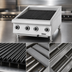 Thumbnail image #3 for 24-Inch Countertop Gas Radiant Charbroiler with Non-Adjustable Cast Iron Grates