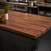 Thumbnail image #3 for John Boos Boos Block Blended Edge-Grain American Black Walnut Kitchen Countertop, 96 x 36 x 1-1/2 Inches, Varnique Finish