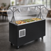 Thumbnail image #3 for Vollrath 2-Series Affordable Portable Refrigerated 3-Pan Cold Food Pan Buffet Station with Breath Guard