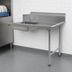 Thumbnail image #3 for Eagle Group BlendPort Soiled Dishtable, Straight, 36-Inch, Right-To-Left, 16/300 Stainless Steel Top with 20 x 20 x 5 Sink