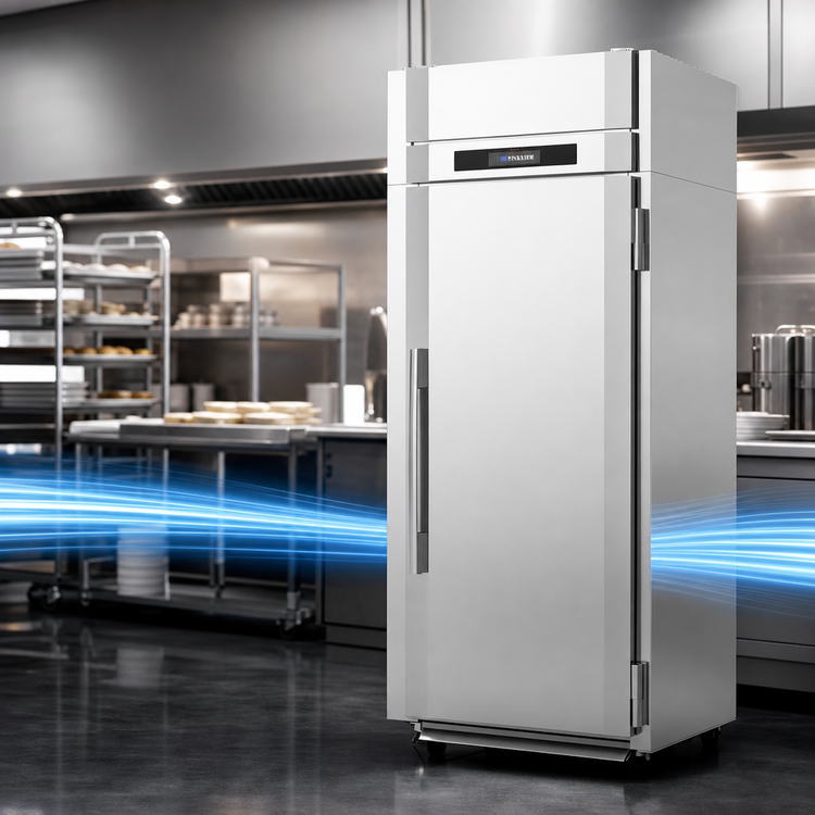 Product image #3 for Victory UltraSpec Powered by V-Core Roll-In Solid Door Warming Cabinet, 1-Section, 33.6 Cu. Ft.