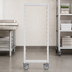 Thumbnail image #4 for Cambro Camshelving Premium Series Mobile Post Kit with Swivel Casters, 24-Inch Wide x 35-1/4-Inch High, Speckled Gray
