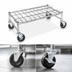 Thumbnail image #3 for Metro Super Erecta MHP35S Mobile Stainless Steel Wire Dunnage Rack, 48 x 18 x 14.5 Inches, 800 lb Capacity