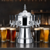 Thumbnail image #3 for Perlick Gambrinus Double-Sided Countertop Glycol-Cooled Draft Beer Tower, 3 Faucets Per Side, Chrome Finish