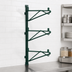 Thumbnail image #3 for Eagle Valu-Gard Adjustable Post Wire Wall Mount End Unit for 21-Inch Shelves, Green Epoxy