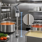 Thumbnail image #3 for Robot Coupe MP550 Commercial Hand-Held Immersion Blender, 21-Inch Stainless Steel Shaft, Single Speed, 200-Liter Capacity