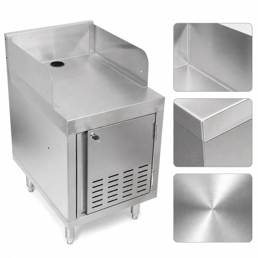 18-Gauge Stainless Steel Construction