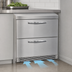 Thumbnail image #3 for Continental Refrigerator SWF32N-FB-D 32-Inch Front Breathing Worktop Freezer with Two Drawers, R290 Hydrocarbon