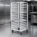 Thumbnail image #3 for Channel Manufacturing WA02 Walk-In Aluminum Bun Pan Rack, End Load, 27-Pan Capacity, 2-Inch Spacing