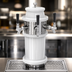 Thumbnail image #3 for Glastender Roman Draft Dispensing Tower with 2 Faucets, Mirror Finish, Air Cooled