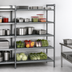Thumbnail image #3 for Cambro Camshelving Basics Plus 5-Tier Vented Polymer Shelving Add-On Unit, 21