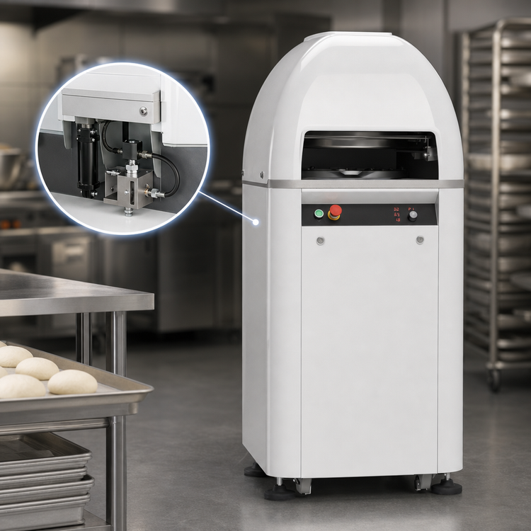 Product image #4 for Trento Automatic Hydraulic Dough and Bun Rounding Divider, 15-Piece, 220V, 1-Phase
