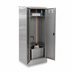 Thumbnail image #4 for John Boos 25-Inch Wide Stainless Steel Janitor Cabinet with Integrated Mop Sink and Lockable Louvered Doors