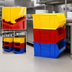 Thumbnail image #3 for Quantum Hulk 24 Inch Stackable Polypropylene Shelf Bin