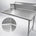 Thumbnail image #3 for Eagle Group BlendPort 36-Inch Straight Clean Dishtable with 10-Inch Backsplash