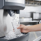 Thumbnail image #2 for Follett Products, LLC (Middleby) Symphony Plus 50CI414A-L Countertop Chewblet Nugget Ice and Water Dispenser, 425 lb. Production, 50 lb. Storage