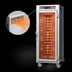 Thumbnail image #3 for Metro C5 6 Series Mobile Full-Height Heated Holding Cabinet with Clear Double-Pane Glass Doors, 35 Pan Capacity, 120V