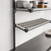 Thumbnail image #3 for Cambro Camshelving Elevation 14-Inch x 48-Inch Vented Wall-Mounted Add-On Shelf Kit