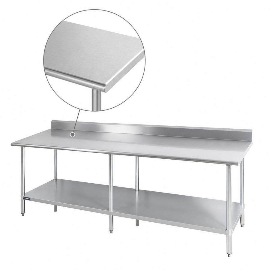 18/400 Stainless Steel Reinforced Top