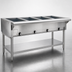 Thumbnail image #3 for Eagle Group 4-Well Electric Open Base Hot Food Table, 63-1/2 Inch Wide, 208V, 3-Phase