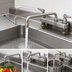 Thumbnail image #3 for T&S Brass B-1123-XS Deck-Mounted Workboard Faucet with 12-Inch Swing Nozzle, 8-Inch Centers
