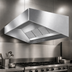Thumbnail image #3 for SpecAir HES96-132 132-Inch Wall Type Exhaust-Only Commercial Kitchen Hood