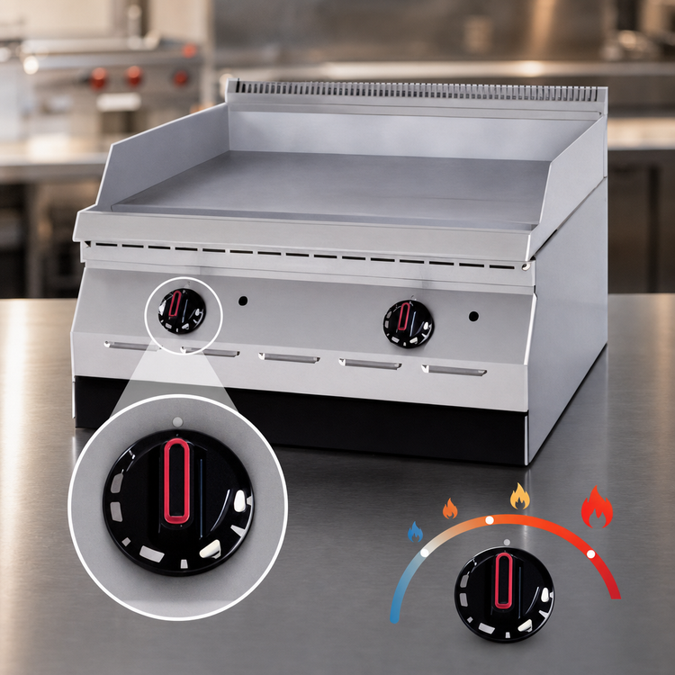 Product image #3 for Garland Designer Series 15-Inch Electric Countertop Griddle with Smooth Steel Plate