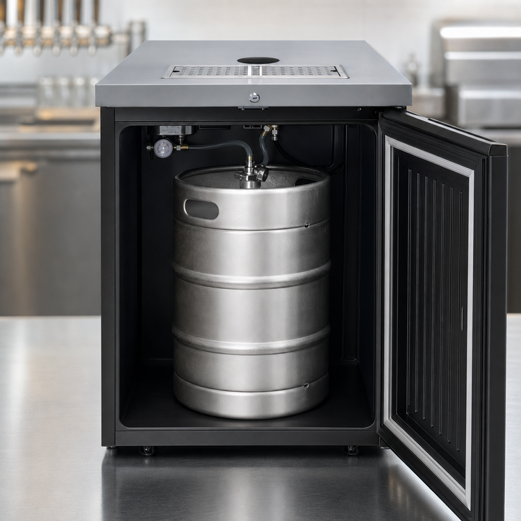 Product image #3 for Pro-Line E-Series 25-Inch One-Keg Direct Draw Draft Beer Cooler
