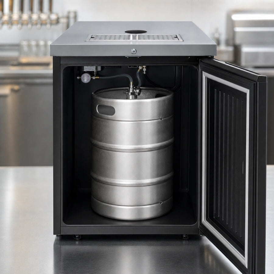 One Half-Size Keg Capacity