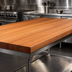 Thumbnail image #3 for Boos Block American Cherry Edge Grain Kitchen Countertop, 120 x 36 x 3 Inch, Penetrating Oil Finish
