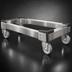 Thumbnail image #3 for Metro 36-Inch x 18-Inch Stainless Steel Truck Dolly Frame with Corner Bumpers