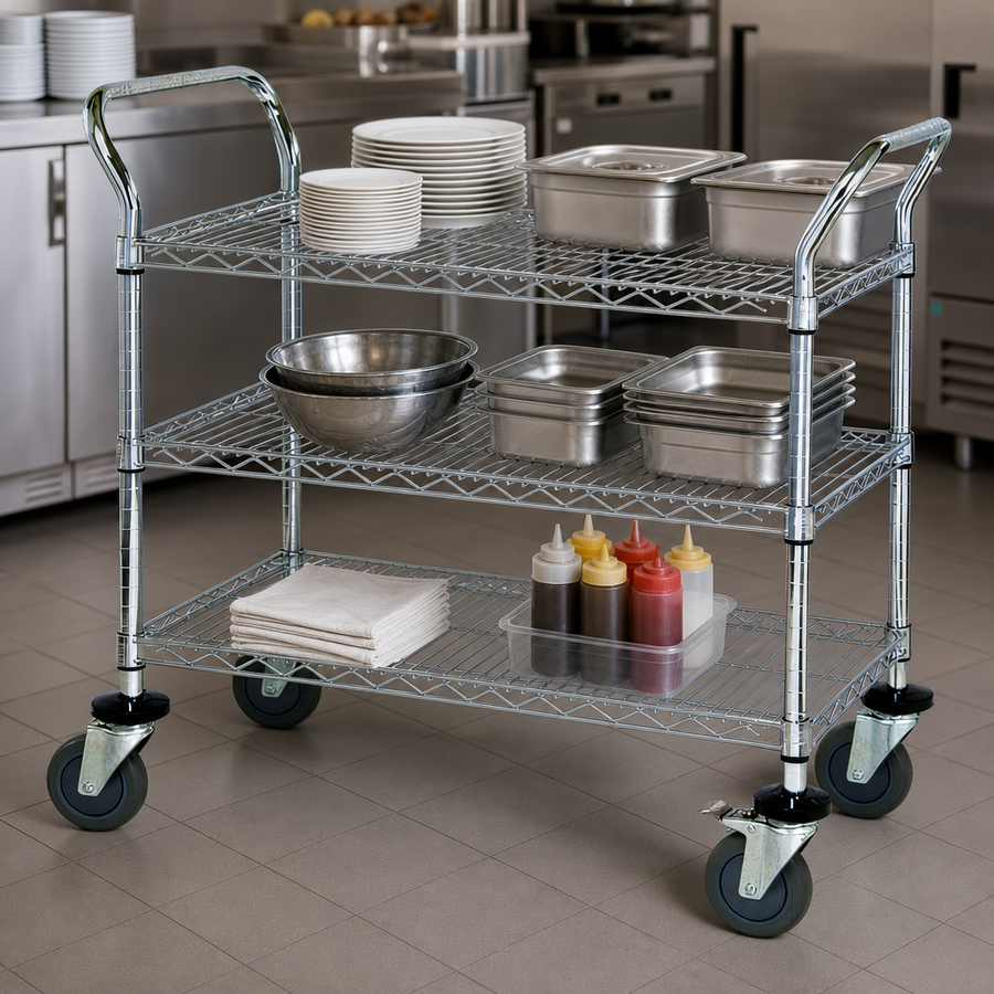 Three Wire Shelves