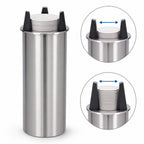 Thumbnail image #3 for Eagle Group Director's Choice 381141 Adjustable Unheated Drop-In Shielded Plate Dispenser for 2-3/4"–6" Round Plates