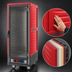 Thumbnail image #3 for Metro C5 3 Series Full-Height Mobile Moisture Heated Holding and Proofing Cabinet with Solid Doors and Fixed Wire Slides