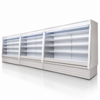 Thumbnail image #3 for Howard-McCray 35E Series R-OD35E-5S-LED 63-Inch Sloped Remote Dairy Open Merchandiser with 4 LED-Lit Shelves, White