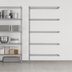 Thumbnail image #3 for EAGLEbrite 5-Tier Add-On Wire Shelving Unit, 30 x 21 x 86 Inches, Zinc Finish