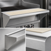 Thumbnail image #3 for Vulcan 47-Inch Stainless Steel Sani-Tuff Two-Piece Cutting Board Accessory for VACB47 Counter Model Gas Charbroiler