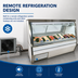 Thumbnail image #3 for Howard-McCray 34N Series 72-Inch Double Duty Fish/Poultry Service Case with Straight Glass, Remote Refrigeration