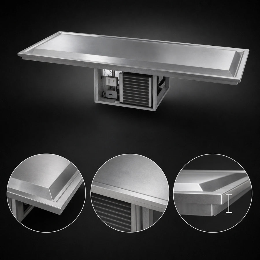 Raised Stainless Steel Top